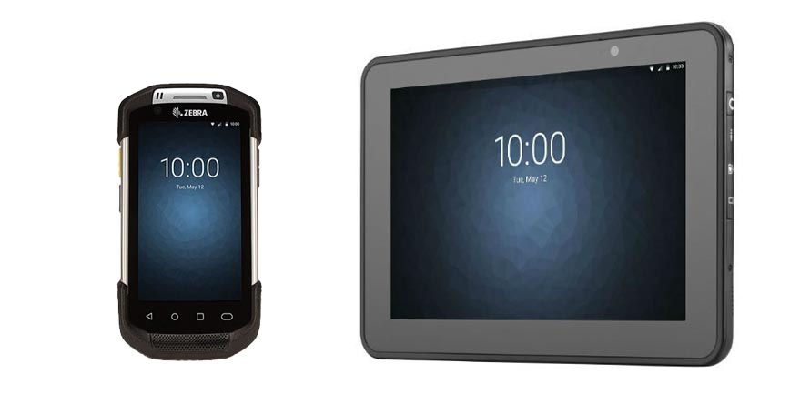 maintenance PDA et tablettes Zebra